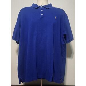 Ralph Lauren Polo Short Sleeve Shirt Size 2XL Classic Fit Blue